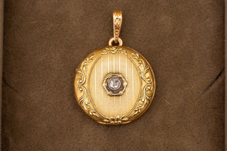 Belle Époque Diamond Locket