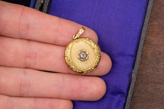 Belle Époque Diamond Locket