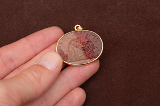 Neoclassical Intaglio Pendant: Giovanni Beltrami’s ‘The Death of Atala’, c.1810