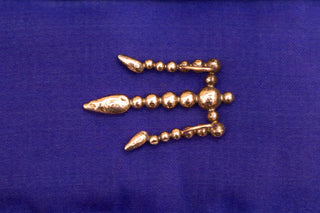 Early 19th-Century French Garnet Trident Pendant, c.1820–1840