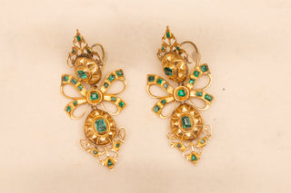 Iberian Emerald Earrings