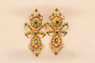Iberian Emerald Earrings