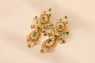 Iberian Emerald Earrings