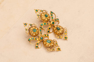 Iberian Emerald Earrings