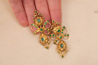 Iberian Emerald Earrings