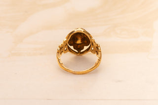 19th-Century French Gold and Diamond Navette Cluster Ring, c.1880
