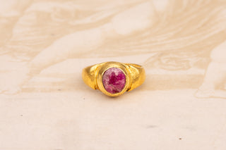 Early Javanese Ruby Ring