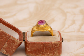 Early Javanese Ruby Ring
