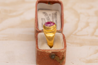 Early Javanese Ruby Ring