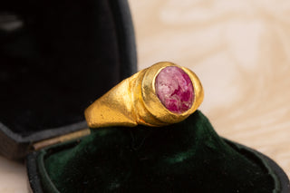 Early Javanese Ruby Ring