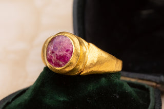 Early Javanese Ruby Ring