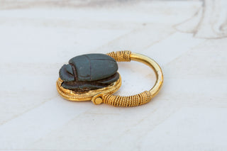 Antique Egyptian Revival Scarab Ring