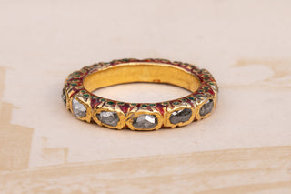 Royal Siamese Diamond Eternity Ring