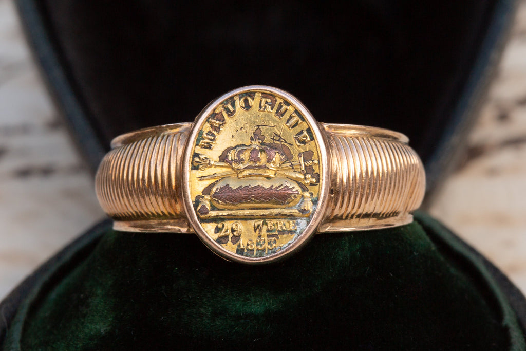 Rare French Political Legitimist Signet – Ravensbury Antiques