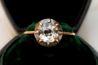 Antique French Rock Crystal Ring