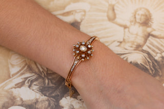 Antique Victorian Diamond Bangle