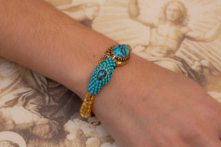 Victorian Ouroboros Snake Bracelet