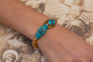Victorian Ouroboros Snake Bracelet