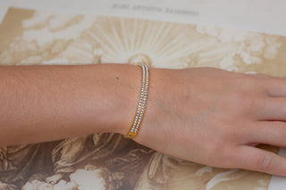 Victorian Seed Pearl Bangle