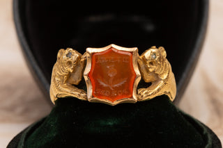 Victorian Scottish Intaglio Ring