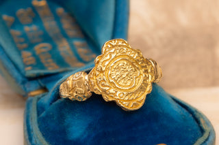 Rare Tudor Memento Mori Ring