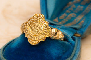 Rare Tudor Memento Mori Ring