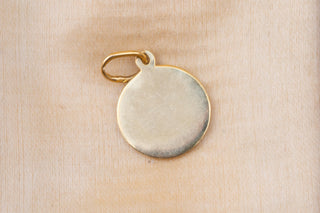 Antique German Enamel Lucky-Charm Pendant with “Kehre Wieder”, c.1910