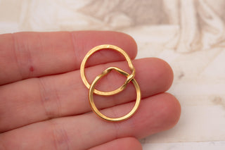 Antique Early 20th Century Gold Puzzle Band Ring, c.1910