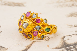 19th Century Siam Cluster Ring