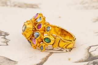 19th Century Siam Cluster Ring