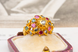 19th Century Siam Cluster Ring