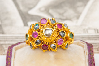 19th Century Siam Cluster Ring