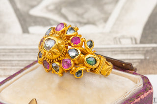 19th Century Siam Cluster Ring