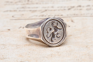 Post-Medieval Silver Matrix Seal Ring