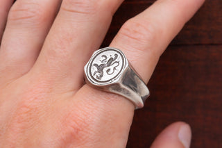 Post-Medieval Silver Matrix Seal Ring