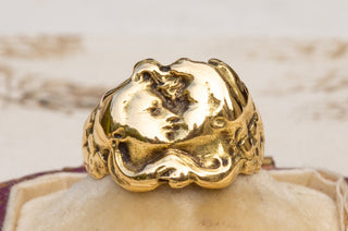 French Art Nouveau Figural Ring