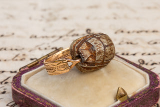 Antique Swivel Ring with Ancient Scarab