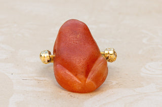 Ancient Egyptian Frog Amulet Ring
