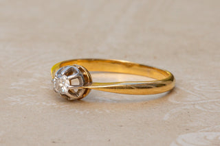 Edwardian Diamond Solitaire Ring