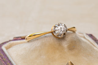 Edwardian Diamond Solitaire Ring