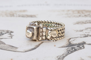 West African Silver Fulani Ring