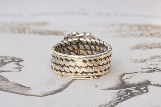 West African Silver Fulani Ring