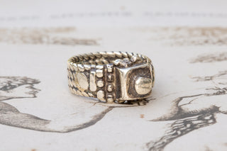 West African Silver Fulani Ring