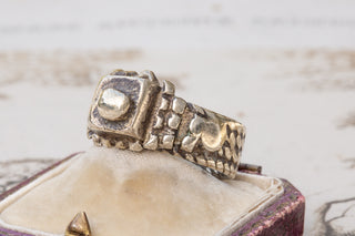 West African Silver Fulani Ring