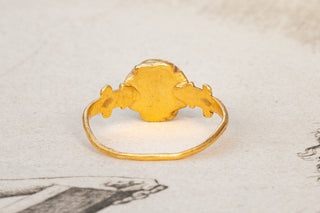 Renaissance Rock Crystal Marriage Ring