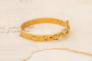 Spanish Renaissance High Karat Gold Posy Betrothal Ring, Early 17th Century