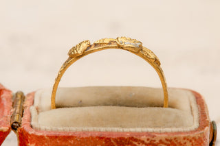 Spanish Renaissance High Karat Gold Posy Betrothal Ring, Early 17th Century