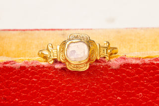 Renaissance Rock Crystal Marriage Ring