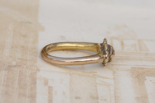 Early Javanese Silver-Gilt Vishnu Ring, c.8th–10th Century