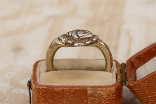 Early Javanese Silver-Gilt Vishnu Ring, c.8th–10th Century